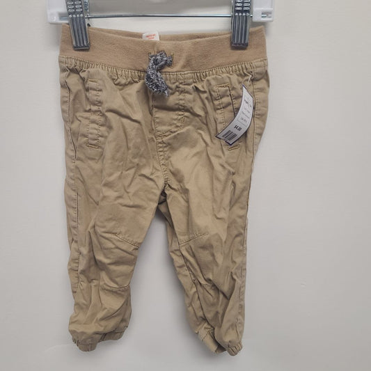 brown Cat & Jack Joggers 6/9m, 6M B