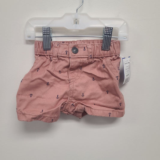 Pink Carters Anchor Shorts, 6M B