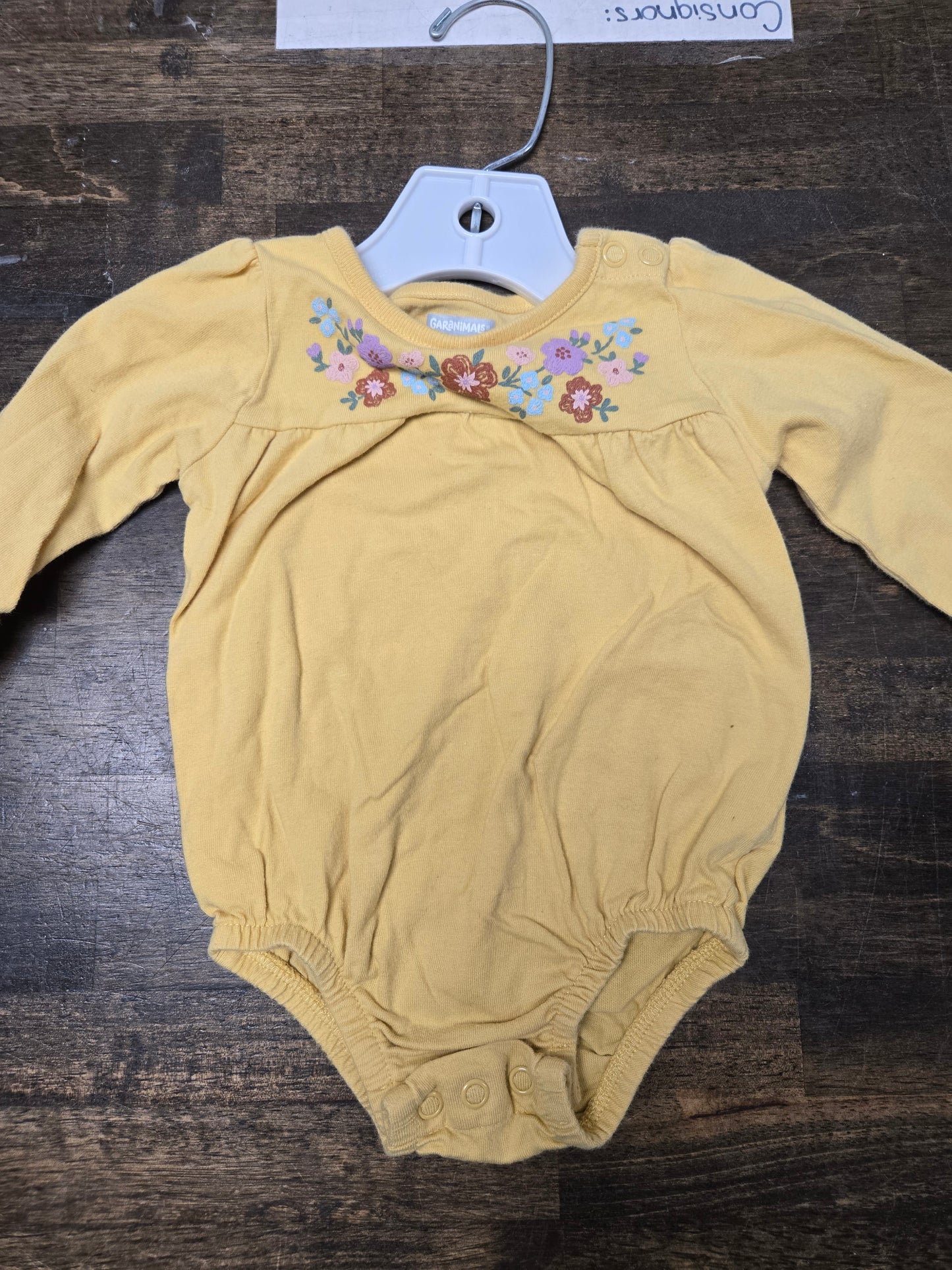 Yellow Granimals Onesie, 3M G