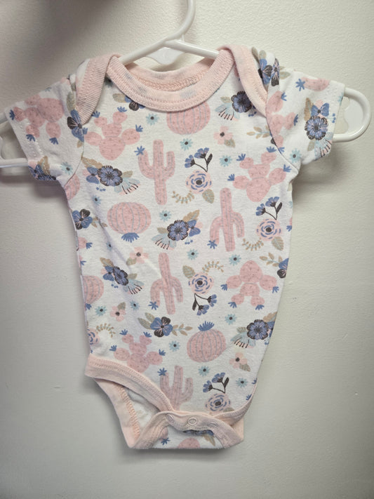 White Rene Rofe Onesie, NB G