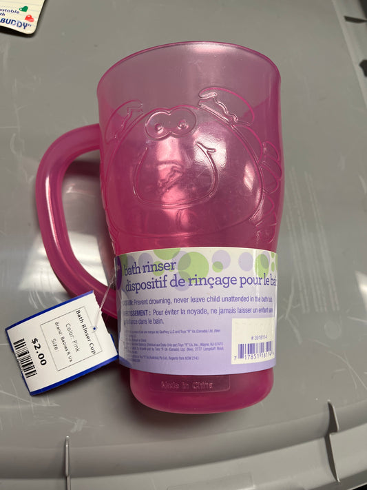 Pink Babies R Us Bath Rinser Cup