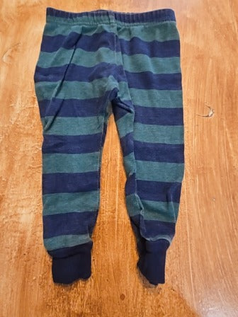 Blue/green Carters Squatch out its bedtime 2 piece pjs, 12M B