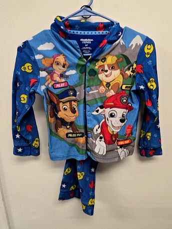 Blue Paw Patrol Pjs, 6 B