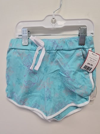 Blue Little Mermaid Disney Shorts, 6 G