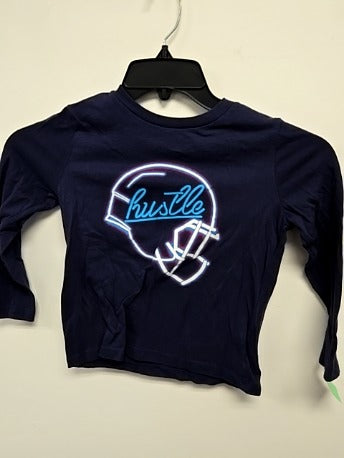 Navy Hustle Old Navy Longsleeve Shirt, 6 B