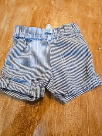 Blue/white stripe Just one you Short, 12M B