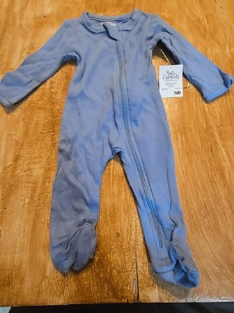 Blue Baby essentials Sleeper, NB B