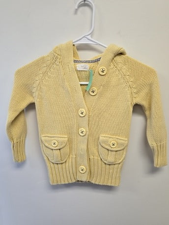 Yellow Old Navy Cardigan, 4T G