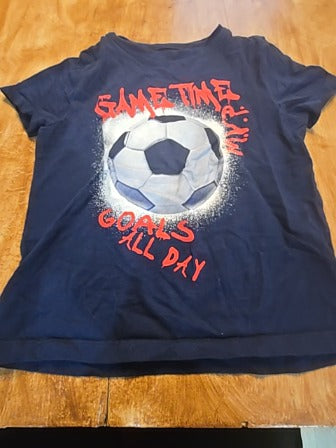 Blue Carters Game time shirt, 6 B
