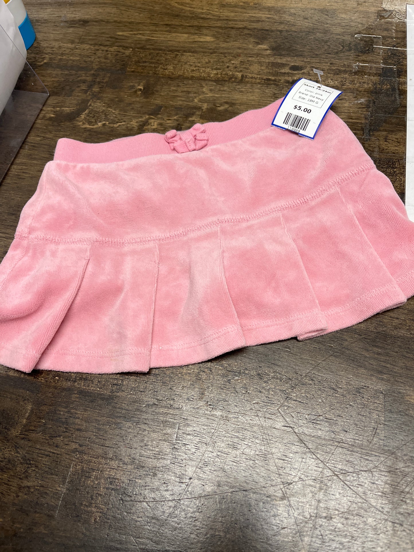 pink Old Navy Skort 18/24m, 18M G