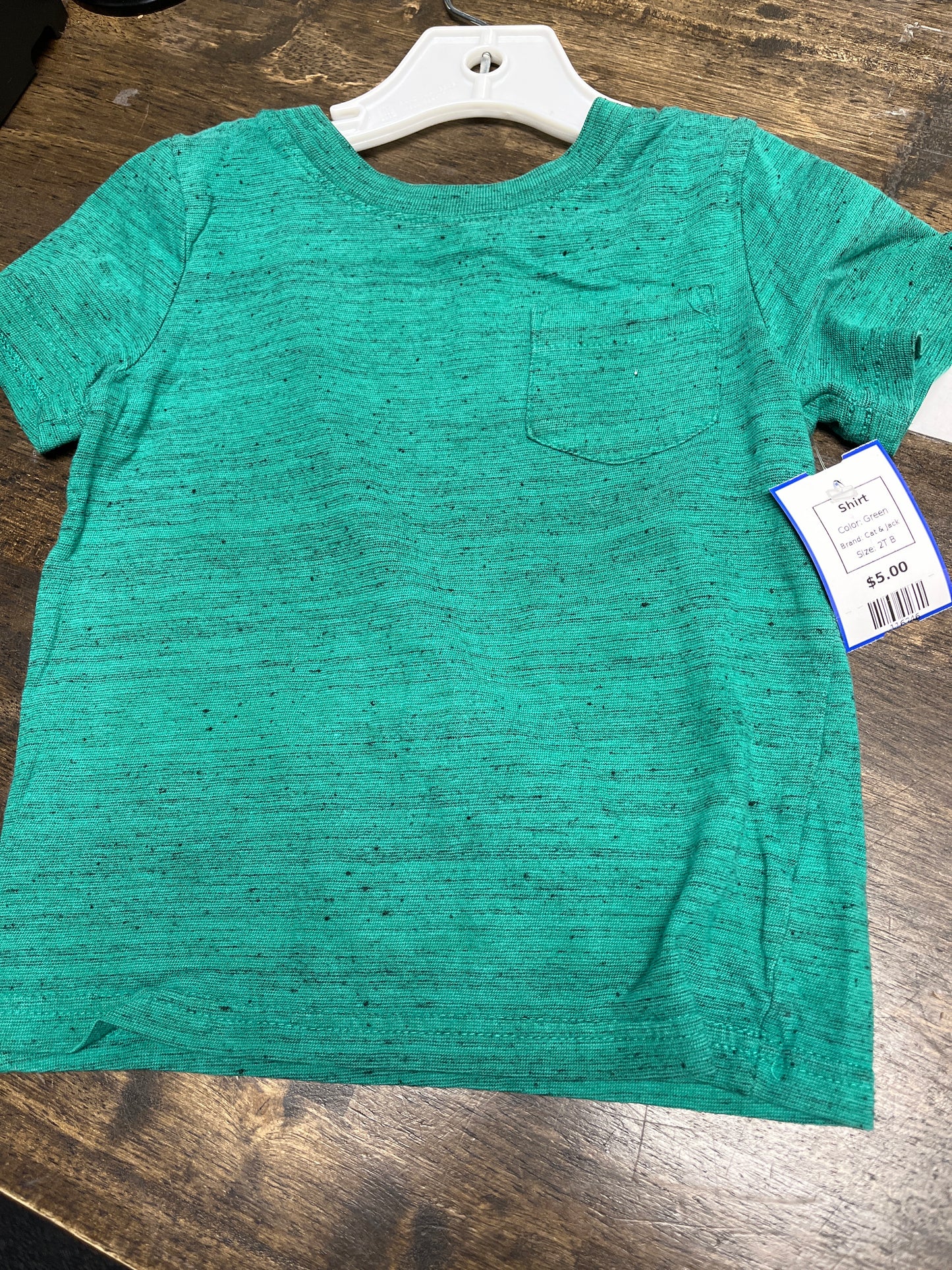 Green Cat & Jack Shirt, 2T B