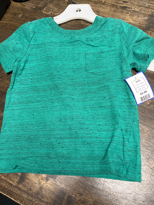 Green Cat & Jack Shirt, 2T B
