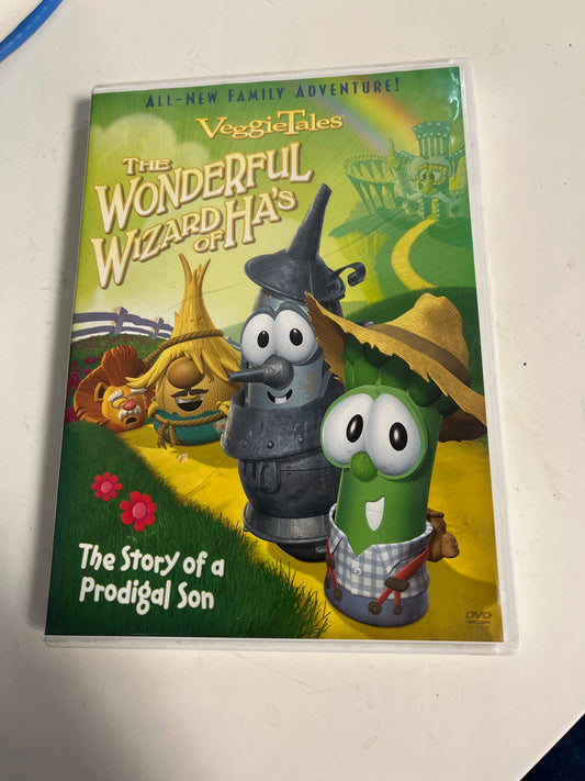 Veggie Tales The Wonderful Wizard Of Ha's  DVD