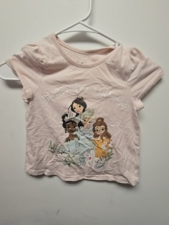 Pink Disney Born to dream shirt, 5T G