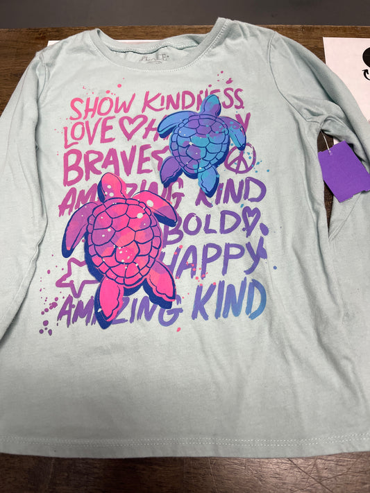 Blue Turtle Childrens Place Longsleeve Shirt, 7 G