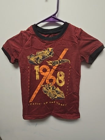 Red Jumping Bean Hotwheels shirt, 4T B