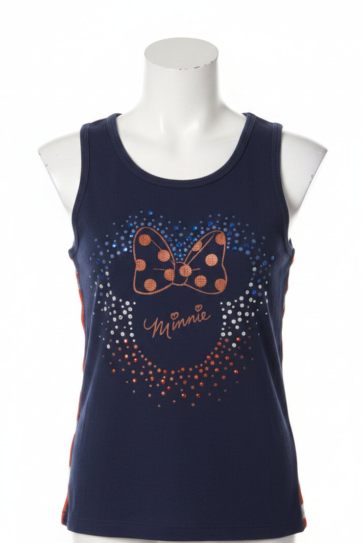 Navy/Red Minnie Tank Top, 5T G