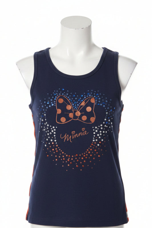 Navy/Red Minnie Tank Top, 5T G
