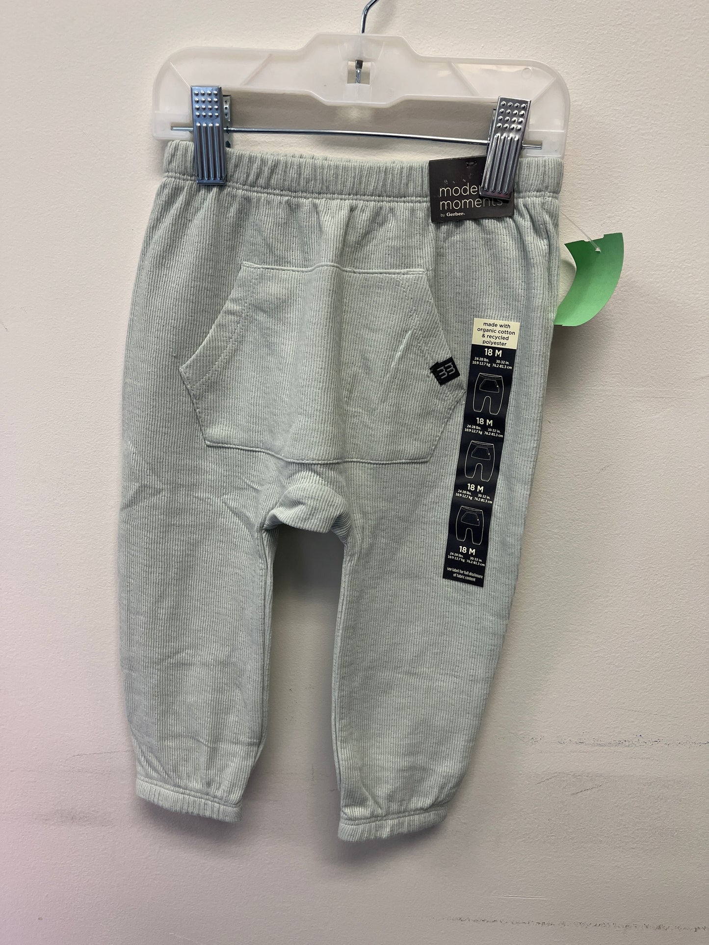 Green Modern Moments Joggers, 18M B