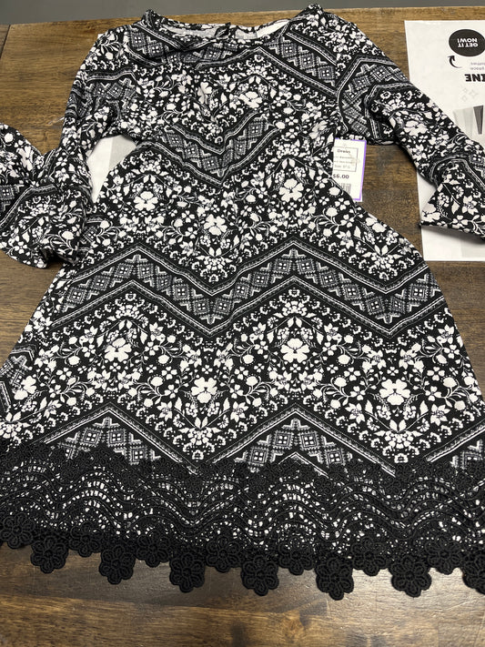 Black/White Rare Editions Dress, 5T G