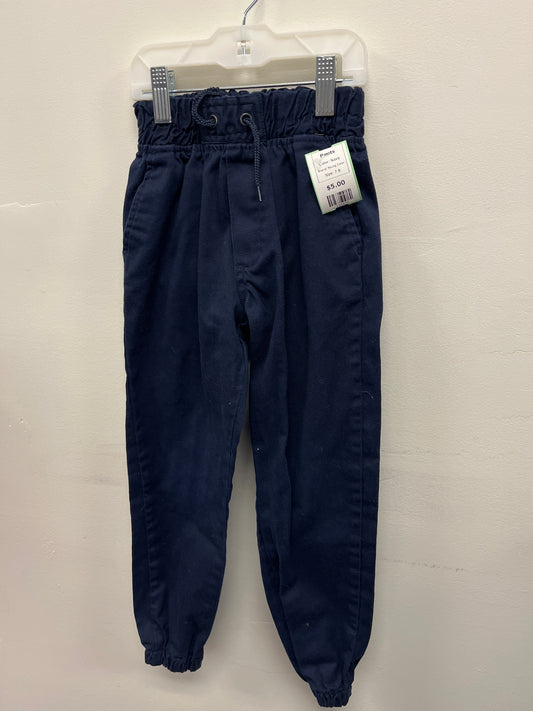 Navy Young Color Pants, 7 B