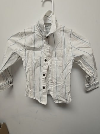 White with stripes Cat & Jack Long sleeve, 4T B