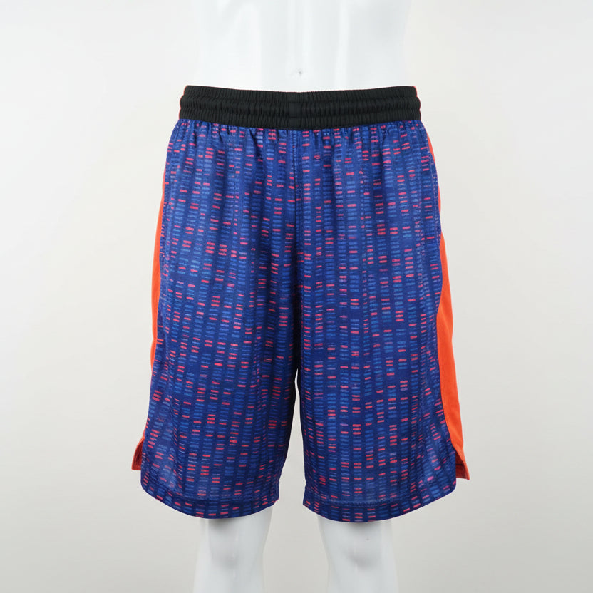 Blue/orange Xersion Shorts, 10 B
