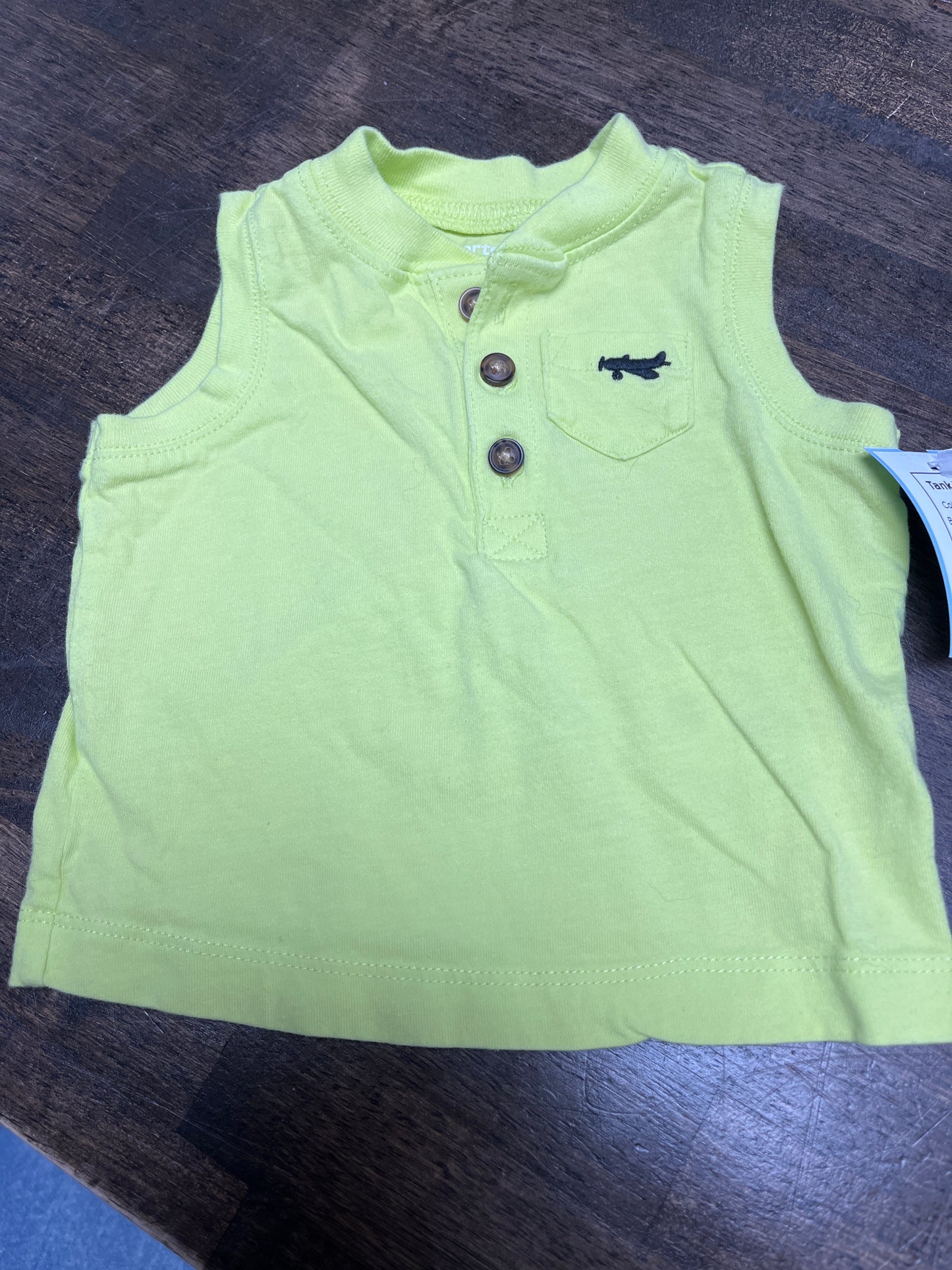 Green Carters Tank Top, 3M B