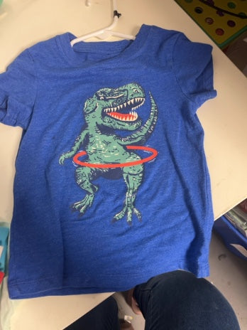 Blue Cat & Jack Dino Tshirt, 2T B