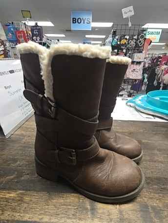 Brown Madden Girl Boots, 12