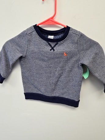 Navy Carters Longsleeve Shirt, 2T B