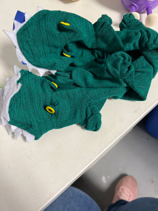 green  Alligator Socks