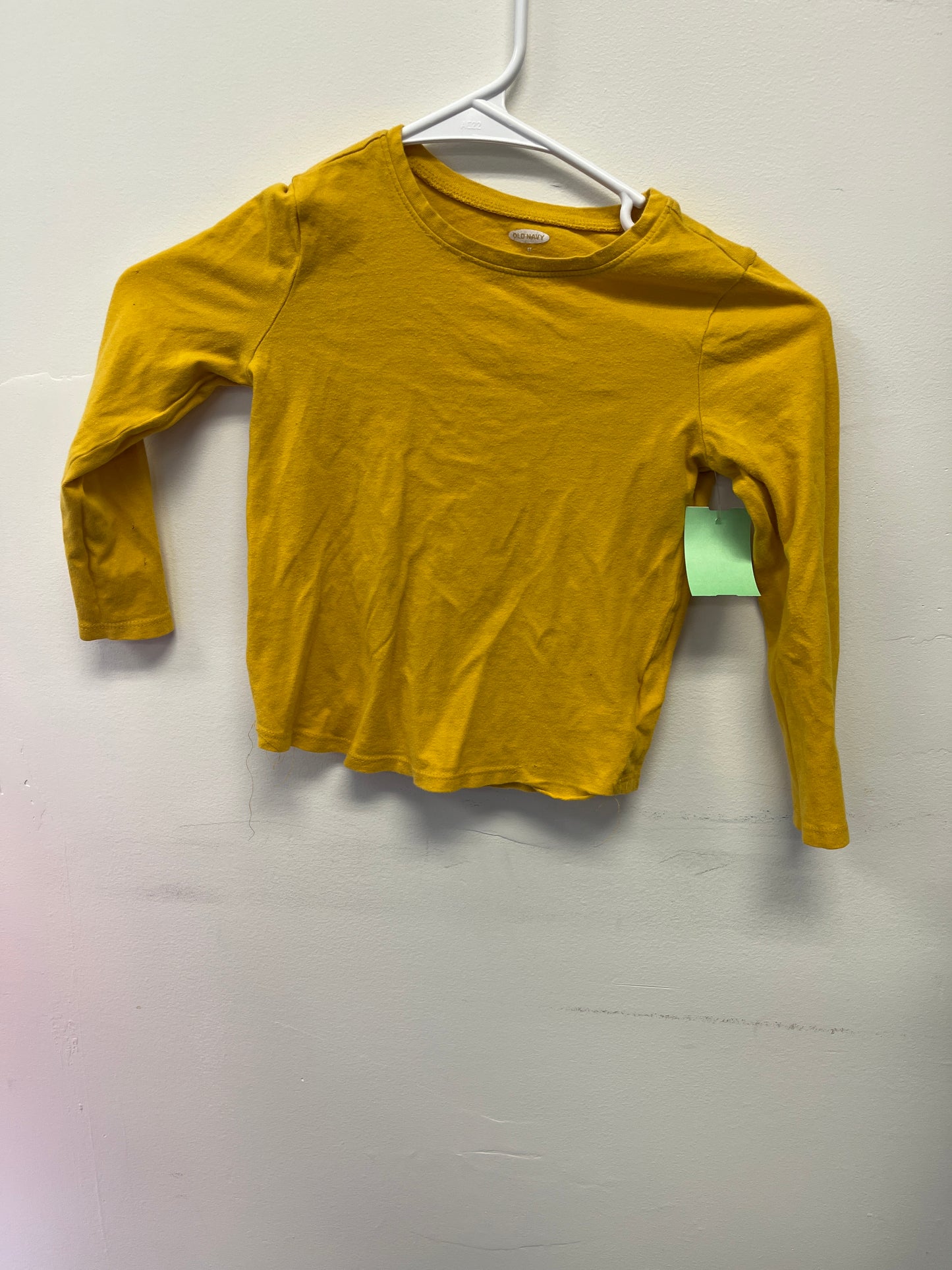 Yellow Old Navy Long Sleeve Shirt, 4T B