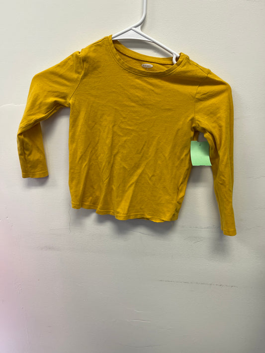 Yellow Old Navy Long Sleeve Shirt, 4T B