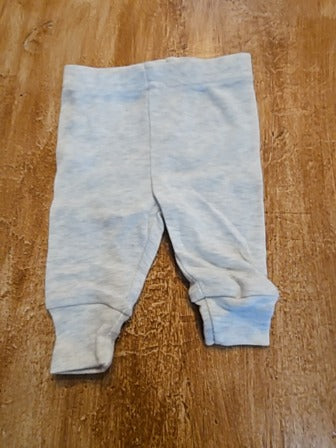 White Carters Pants, NB B