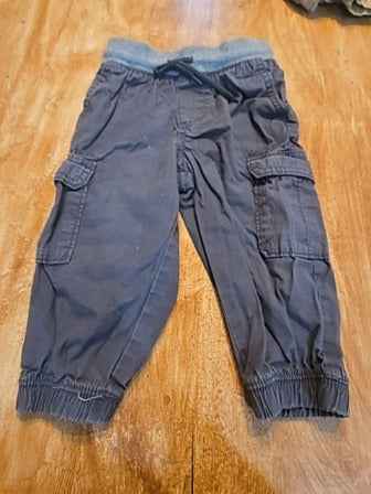 Grey Oshkosh Pants, 18M B