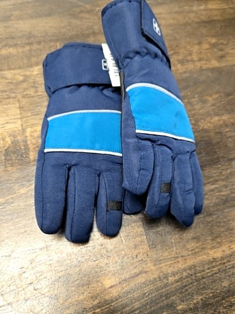 Navy/Blue  Gloves, Youth