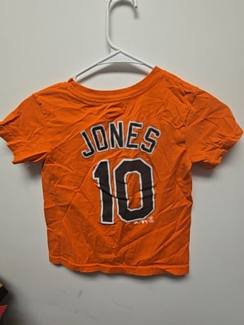 Orange Majestic Orioles shirt, 4T B