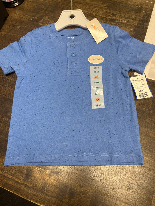 blue Garanimals Button Shirt, 18M B
