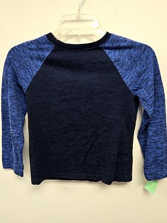 Navy/Blue Cat & Jack Longsleeve Shirt, 6 B