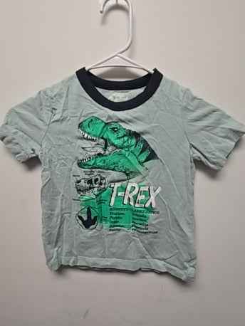 Blue Oshkosh Trex shirt, 4T B