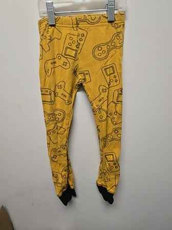 Gold/black Carters Play now sleep later pjs, 5T B