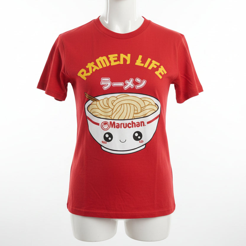 Red Maruchan Ramen life t shirt, 10 B
