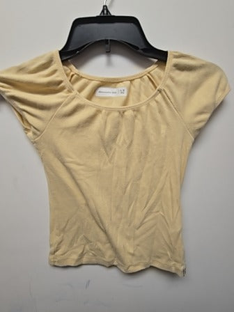Yellow Abercrombie Kids Shirt, 8 G
