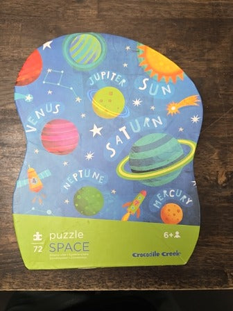 Crocodile Creek Space Puzzle