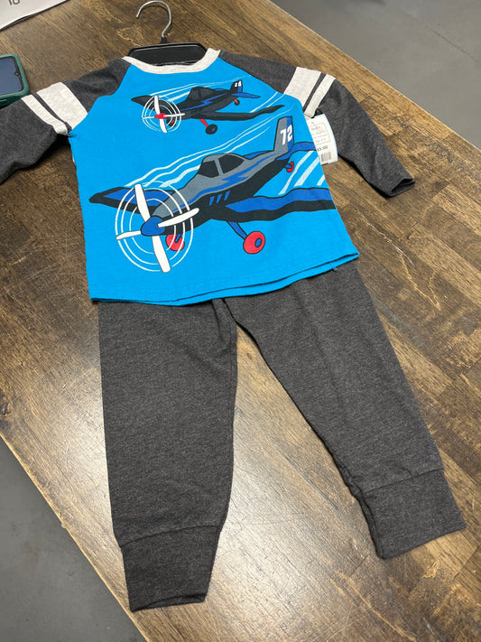 Blue/Grey Garanimals Outfit, 2T B