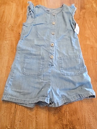 Denim Wonder Nation Short One Piece, 6 G