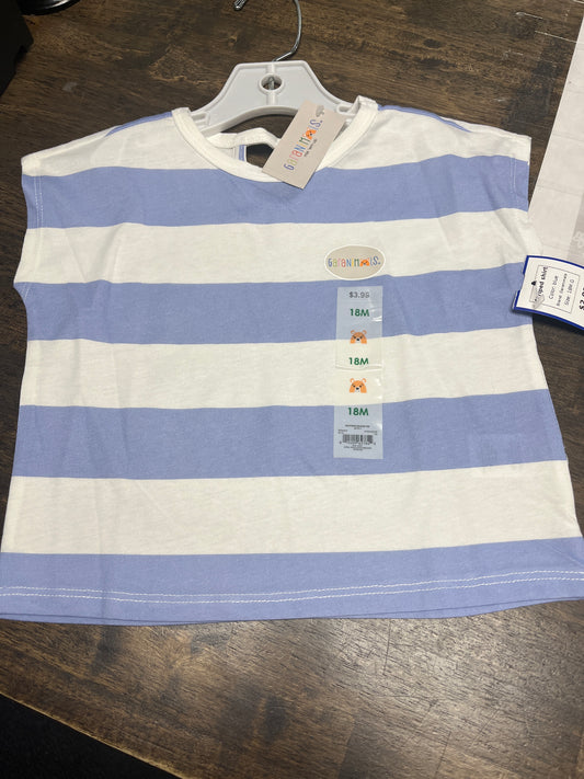 blue Garanimals Striped shirt, 18M G