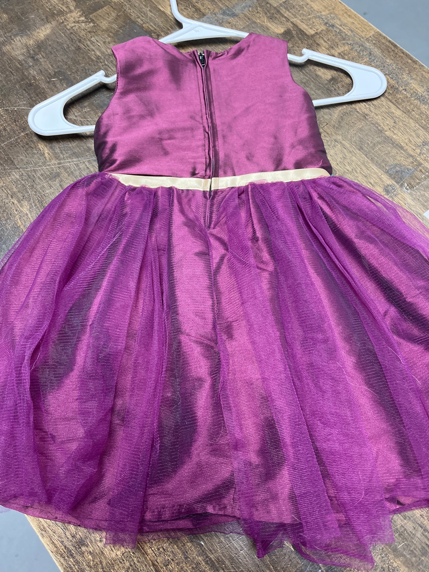 Purple Flower A.T.U.N Holiday Dress, 3T G