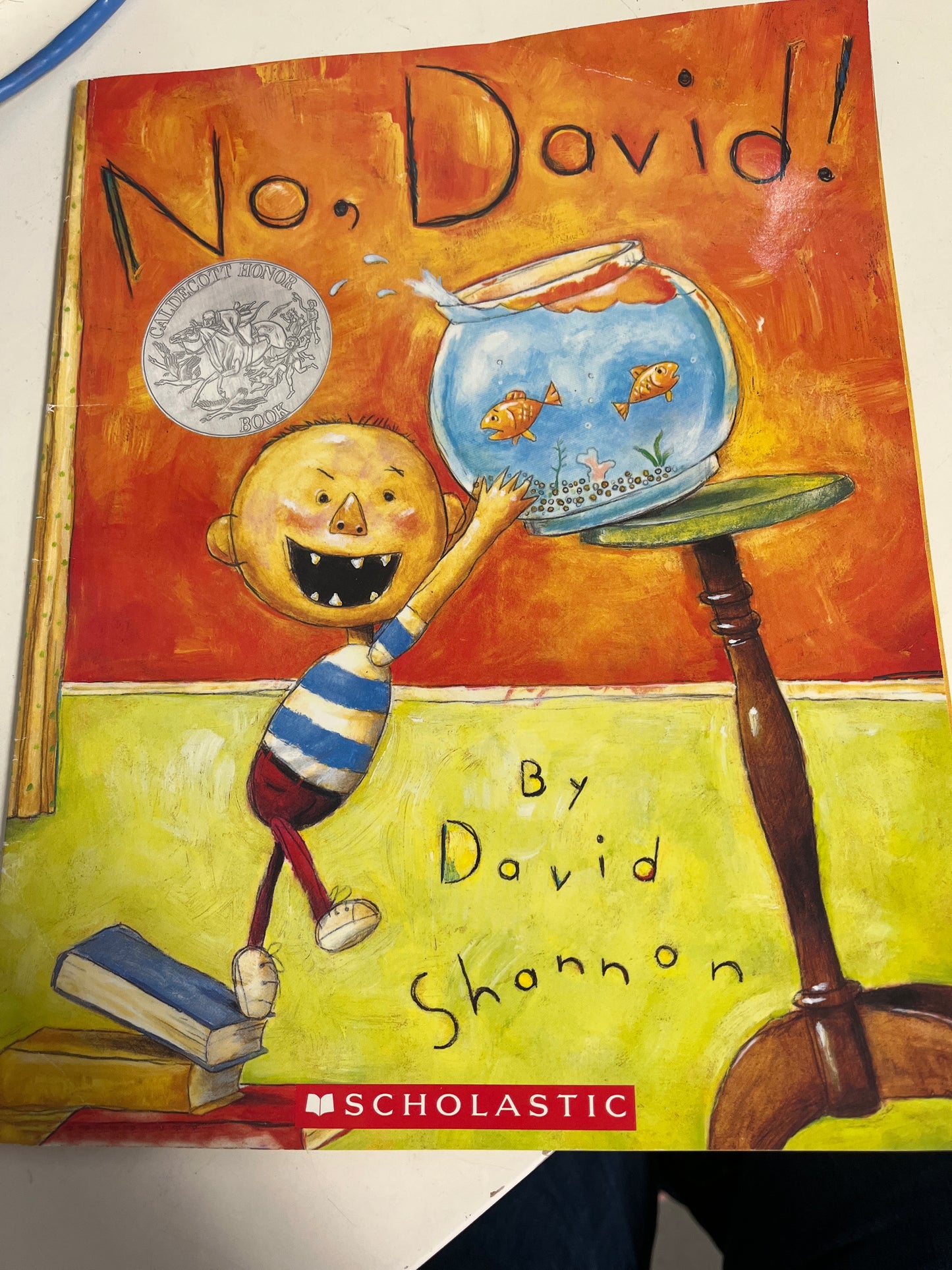No, David! Book